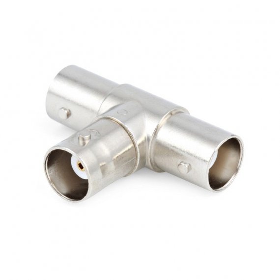 Фотография товара 'Hyperline 26328 TAD-BNC-F-2BNC-F BNC T-коннектор'