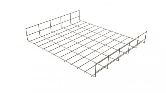 Фотография товара 'Hyperline 528594 EWT-CRW-80-600-3000-4,0-EZ Проволочный лоток 80х600x3000-4,0 мм.'