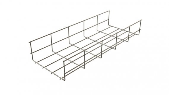 Фотография товара 'Hyperline 535807 EWT-CRW-80-200-3000-4,0-SZ Проволочный лоток 80х200x3000-4,0 мм'