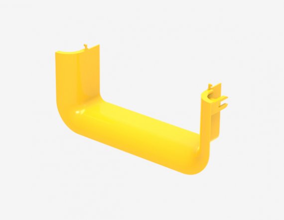 Фотография товара 'Hyperline 516357 FBTR-240-TSP Раструб для оптического лотка 240мм'