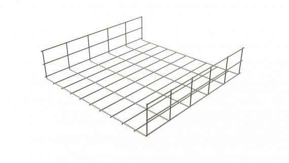 Фотография товара 'Hyperline 526019 EWT-CRW-100-500-3000-5,0-EZ Проволочный лоток 100х500x3000-5,0 мм.'