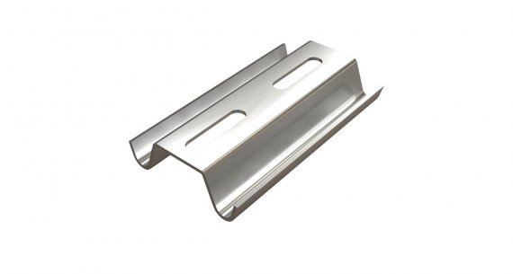 Фотография товара 'Hyperline 530954 TMS-OHP-600-1,5-SZ Омега-профиль для подвеса лотка осн. 600-1,5 мм.'