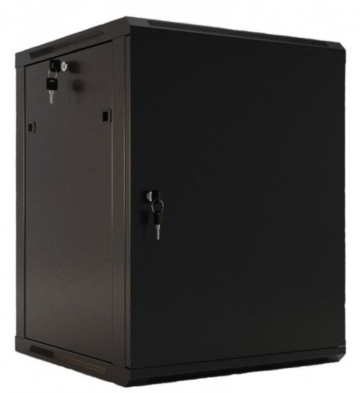 Фотография товара 'Hyperline Шкаф настенный 19-дюймовый 22U TWB-FC-2266-SR-RAL9004'