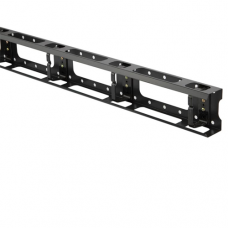 Фотография товара 'Hyperline Металлический вертикальный кабельный организатор с крышкой 42U CMV-42U-ML'