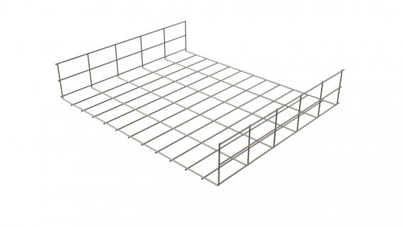 Фотография товара 'Hyperline 526020 EWT-CRW-100-600-3000-5,0-EZ Проволочный лоток 100х600x3000-5,0 мм.'