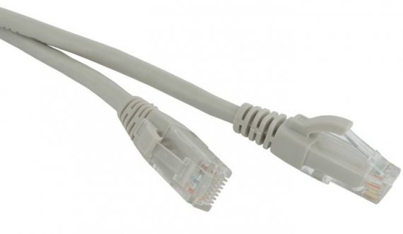 Фотография товара 'Hyperline Патч-корд U/UTP, Cat.6, LSZH, PC-LPM-UTP-RJ45-RJ45-C6-3M-LSZH-GY'