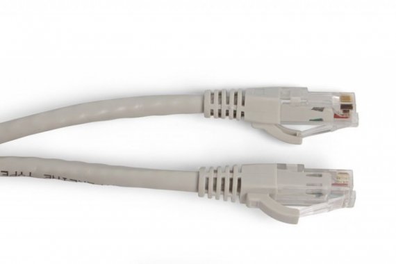 Фотография товара 'Hyperline Патч-корд U/UTP, Cat.6a, 10G, LSZH, PC-LPM-UTP-RJ45-RJ45-C6a-2M-LSZH-GY'