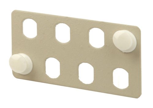 Фотография товара 'Hyperline 25979 FO-FP-ST Модуль 6xST, Simplex type, 67х35mm'