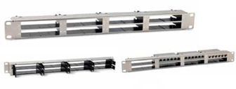 Фотография товара 'Hyperline Патч-панель 19 для претерминированных медных и оптических кассет, 8 слотов PPTR-19-8CU-STL'