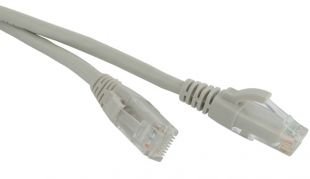 Фотография товара 'Hyperline Патч-корд экранированный, Cat.6a, LSZH, F/UTP PC-LPM-STP-RJ45-RJ45-C6a-0.5M-LSZH-GY'