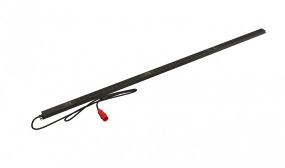 Фотография товара 'Hyperline 485351 SHE-36IEC-6BIEC-AV-3PVR Блок розеток вертикальный, 36 розеток IEC320 C13, 6 розеток IEC320 C19'