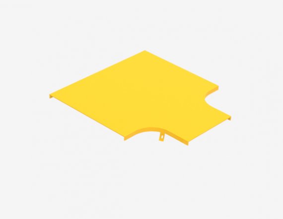 Фотография товара 'Hyperline 516329 FBTR-240-HTC120-CVR Крышка на горизонтальный тройник 240-120-240 для оптического лотка'