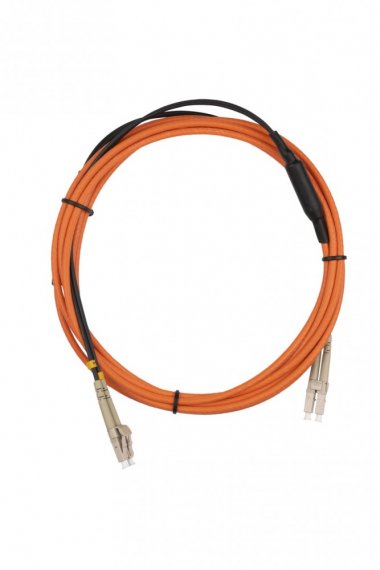 Фотография товара 'Hyperline 484592 FC-AWS1/D-50-LC/PR-LC/PR-H-3M-LSZH-OR Патч-корд волоконно-оптический (шнур) MM 50/125'