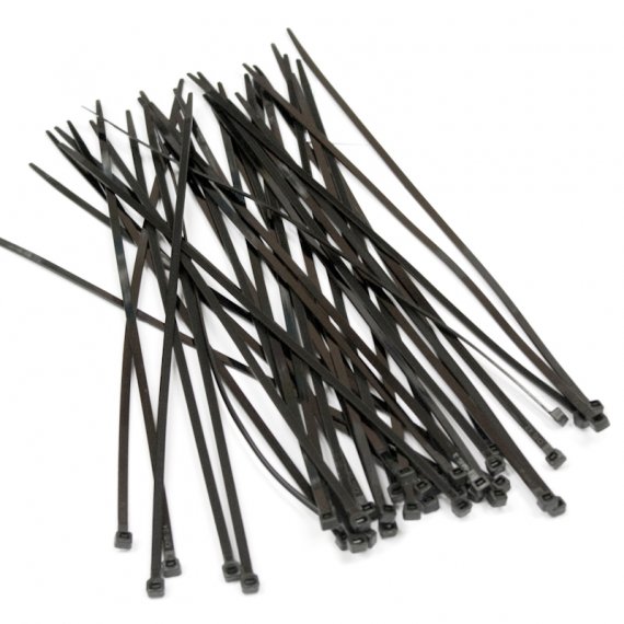 Фотография товара 'Hyperline Стяжка нейлоновая неоткрывающаяся, безгалогенная 370x3.6мм GT-370IC'