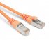 Фотография товара 'Hyperline Патч-корд F/UTP, экранированный Cat.5e, LSZH, PC-LPM-STP-RJ45-RJ45-C5e-10M-LSZH-OR'