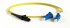 Фотография товара 'Hyperline Патч-корд волоконно-оптический (шнур) SM 9/125 (OS2), MTRJ(папа)-LC, 2.0 мм, duplex, LSZH, FC-D2-9-LC/UR-MTRJM/UR-H-5M-LSZH-YL'
