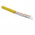 Фотография товара 'Hyperline Кабель витая пара U/UTP, категория 6, 4 пары (23 AWG) UUTP4-C6-S23-IN-LSZH-YL-100'