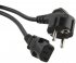 Фотография товара 'Hyperline Кабель с вилкой Schuko (open end) PWC-SHM-OE-1.8-BK'