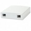 Hyperline Оптическая абонентская розетка FO-WB86-FTTH-2UN-WH