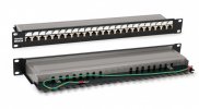 Hyperline Патч-панель 19 1U, 24 порта RJ-45 PP3-19-24-8P8C-C5E-SH-110D
