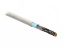 Hyperline Кабель витая пара, экранированная F/UTP, категория 3, 25 пар (24 AWG), одножильный (solid), FUTP25-C3-S24-IN-PVC-GY