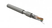 Hyperline Кабель для сетей Industrial Ethernet, категория 5e, 4x2x24 AWG, однопроволочные жилы (solid), F/UTP, PVC, IFUTP4-C5E-S24/1-FRPVC-GY