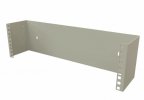 Hyperline Кронштейн настенный для 19" оборудования, высота 3U, глубина 110 мм, фиксированный, BW19-3U-110F-RAL7035