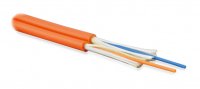 Hyperline Кабель волоконно-оптический 50/125 (OM2) многомодовый 2 волокна FO-D2-IN-50-2-LSZH-BK