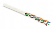 Hyperline Кабель витая пара, неэкранированная U/UTP, категория 5e UUTP4-C5E-P24-IN-LSZH-WH-100