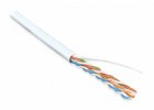 Hyperline Кабель витая пара, экранированная F/UTP, категория 5e FUTP4-C5E-P26-IN-LSZH-WH-100