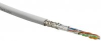 Hyperline Кабель витая пара, экранированная F/UTP, категория 5e FUTP4-C5E-P26-IN-LSZH-GY-305