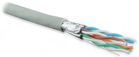 Hyperline Кабель витая пара, экранированная U/FTP, категория 6 UFTP4-C6-S23-IN-LSZH-GY-500